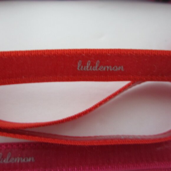 3 - Lululemon Logo Head Bands / Stretch Sweat Bands OS - Picture 2 of 3